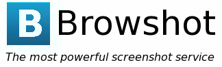 Try Browshot for free
